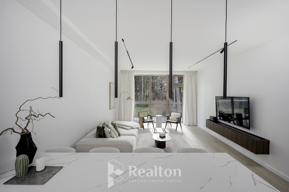 Parduodamas kokybiškai įrengtas 3 kambarių butas pušynų apsuptyje, "N41" projekte Antakalnyje!-image-273541834