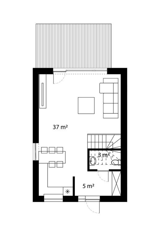 Naujas kotedžas Giraitėje