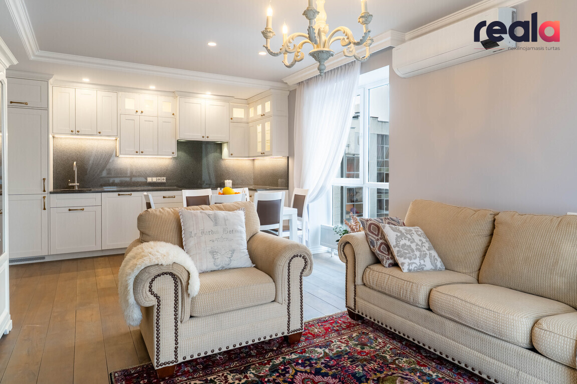 Nuomojamas butas Vilniuje, 80 kv.m ploto