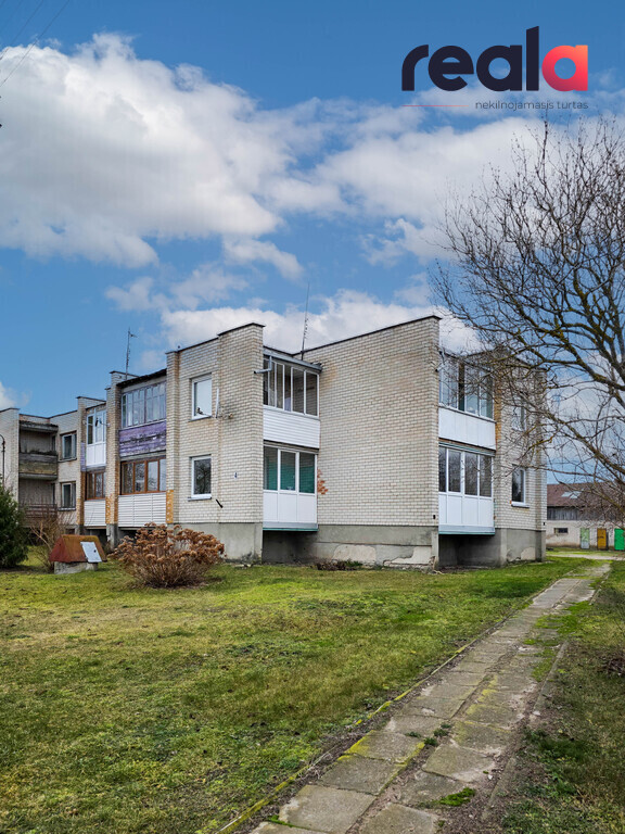 Parduodamas butas Geležinkelio stoties g., Šeduvoje, 63.04 kv.m ploto