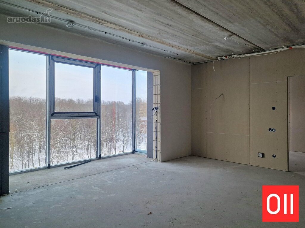 Naujas butas su vaizdu į parką