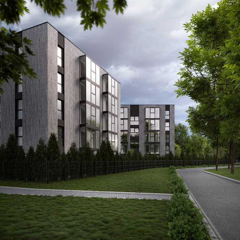 Naujas butas su vaizdu į parką