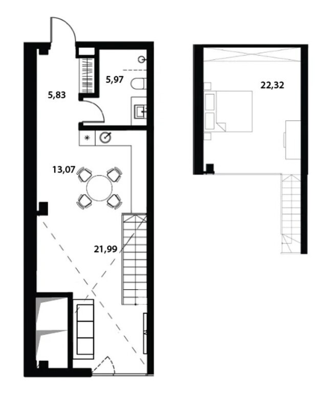 Naujas loftas gyvenamosios paskirties
