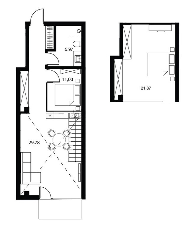 Naujas loftas Aleksote