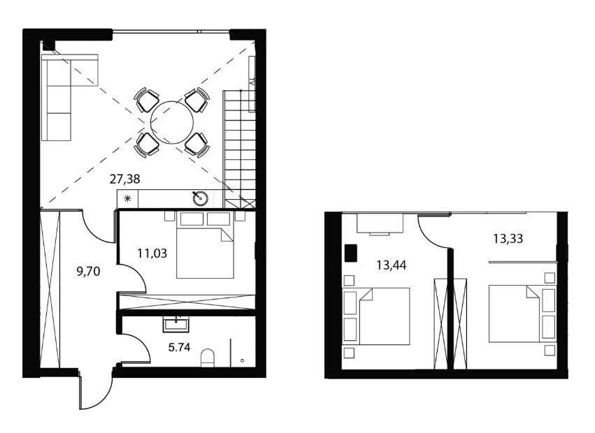 Naujas loftas Aleksote