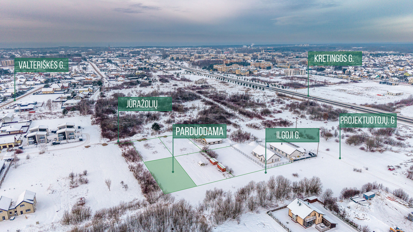 Parduodamas sklypas Ilgoji g., , Palangoje, 10 a ploto