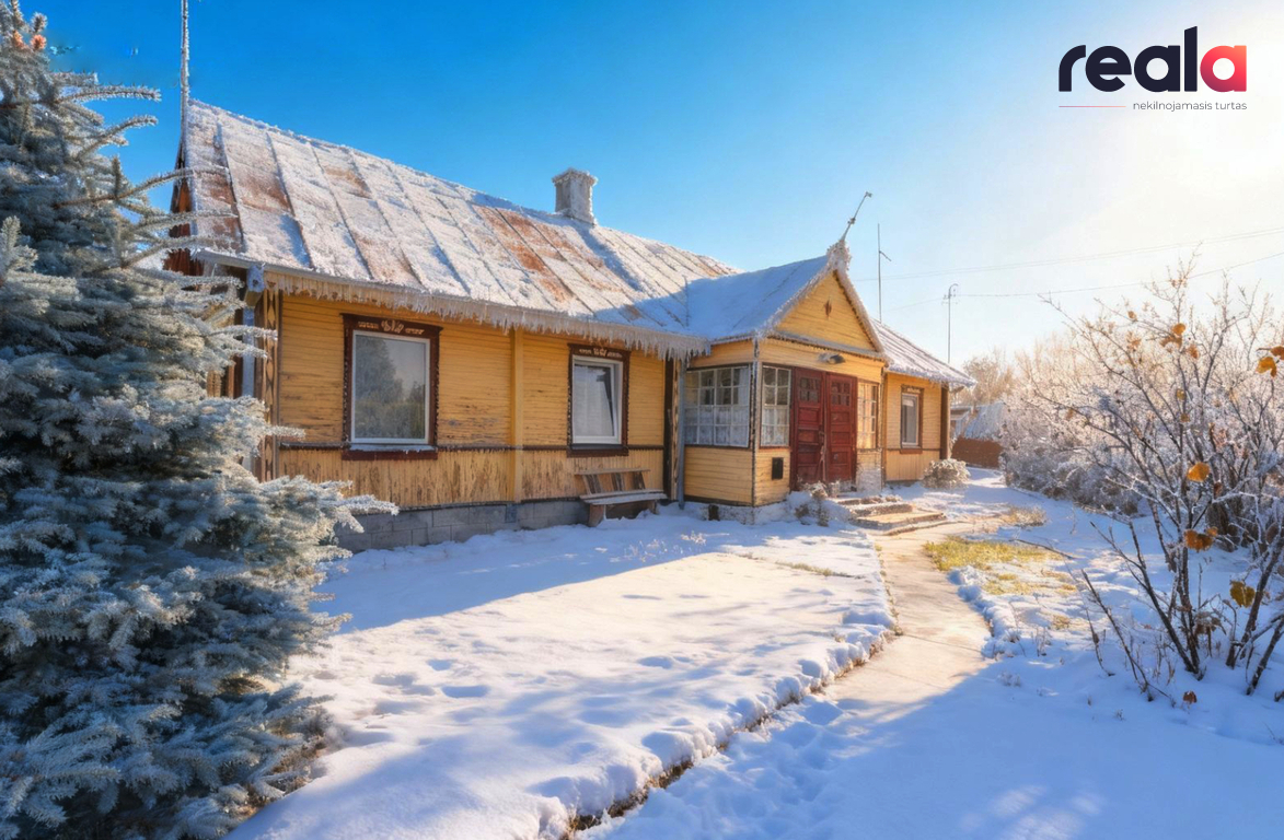 Parduodamas namas Gedimino g., Kaišiadoryse, 110.57 kv.m ploto, 1 aukštai