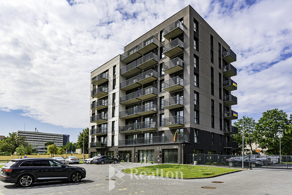 Nuomojamas 2 kam. butas su parkavimo vieta STORYLINE projekte!-image-280162285