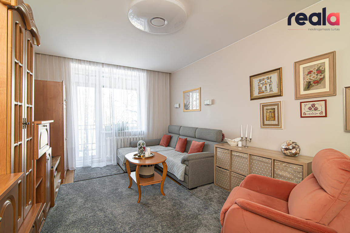 Parduodamas butas Naugarduko g., Vilniuje, 51.08 kv.m ploto