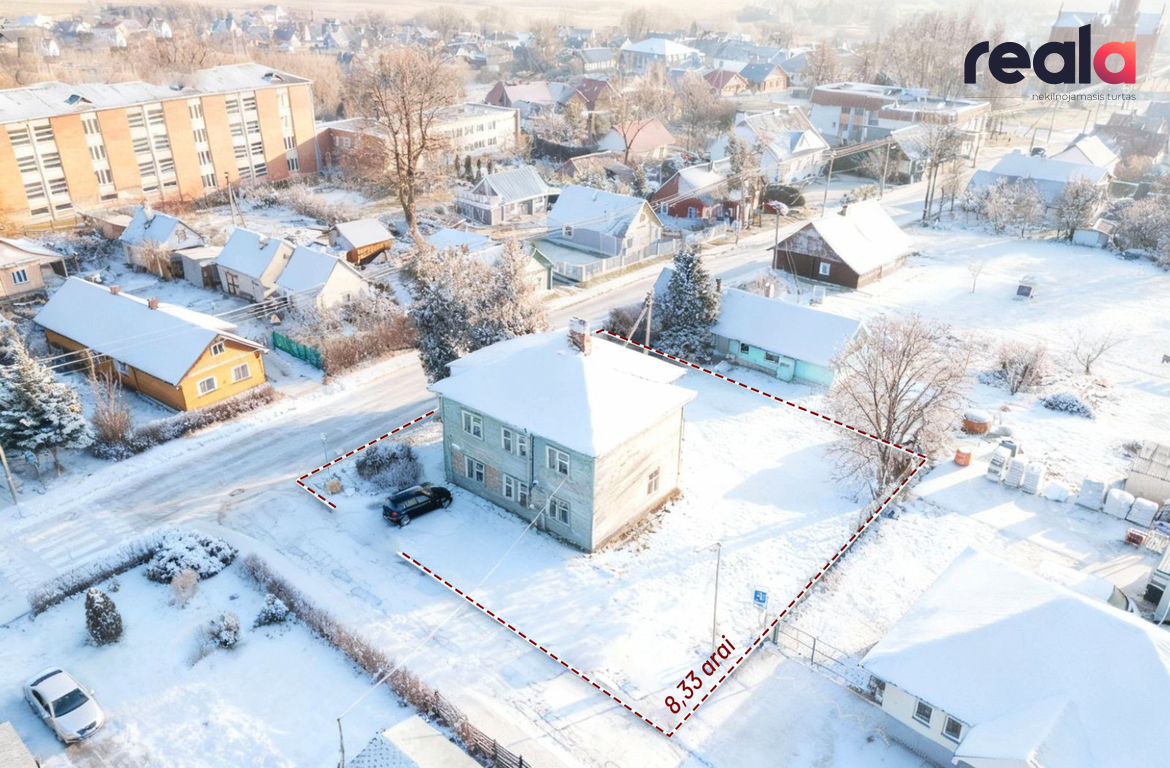 Parduodamas namas Žaslių g., Žiežmariuose, 226.29 kv.m ploto, 2 aukštai