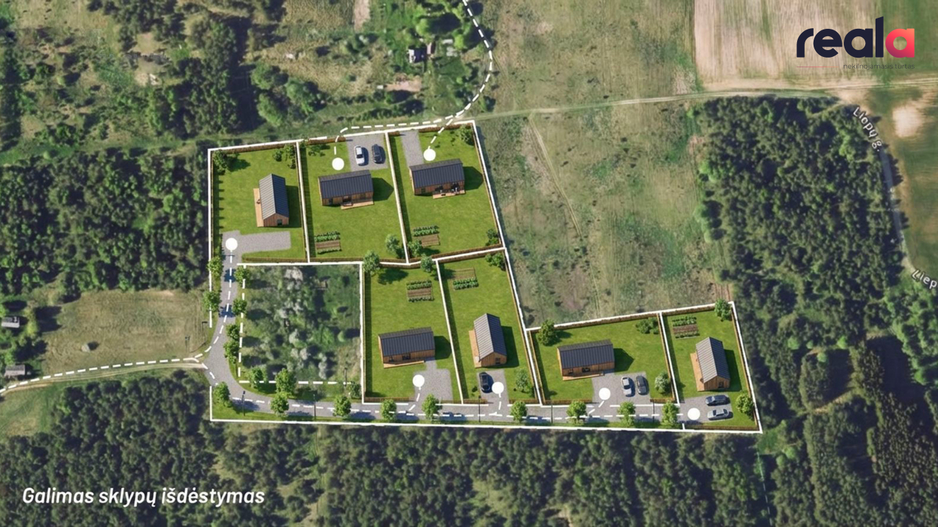 Parduodamas sklypas Gudžionių k., 550 a ploto
