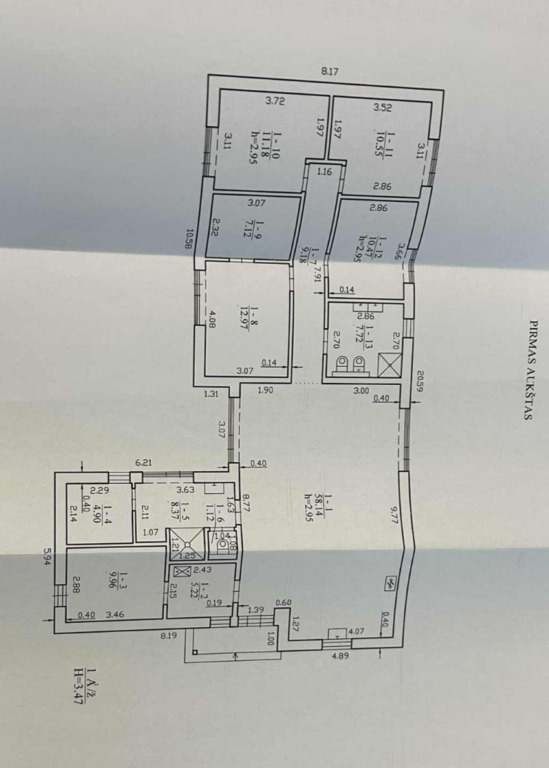 Parduodamas namas Romainių g., Romainiuose, Kaune, 156.9 kv.m ploto