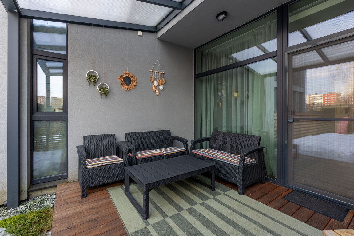 Parduodamas kotedžas Įsruties g., Pilaitėje, Vilniuje, 67.53 kv.m ploto