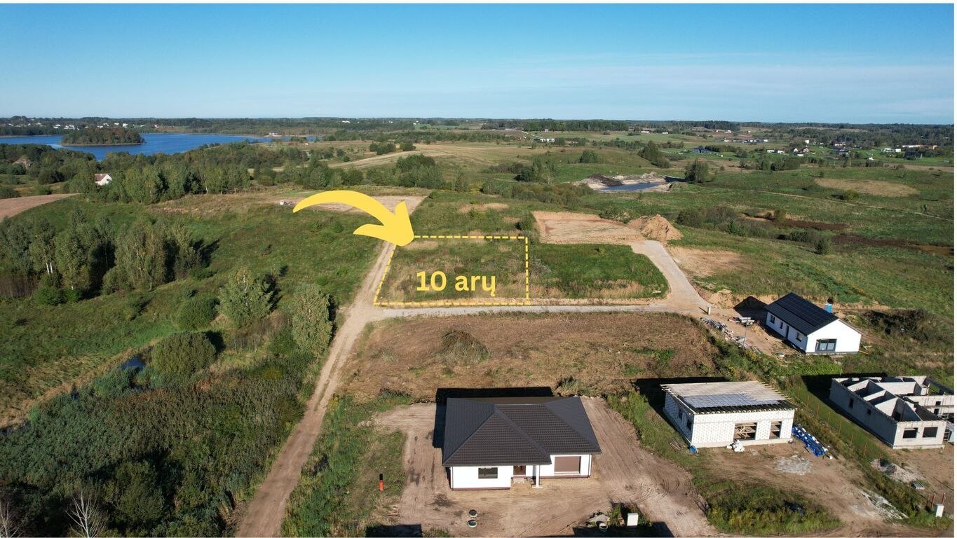 Parduodamas sklypas Varnėnų g., Švedų k., 10 a ploto