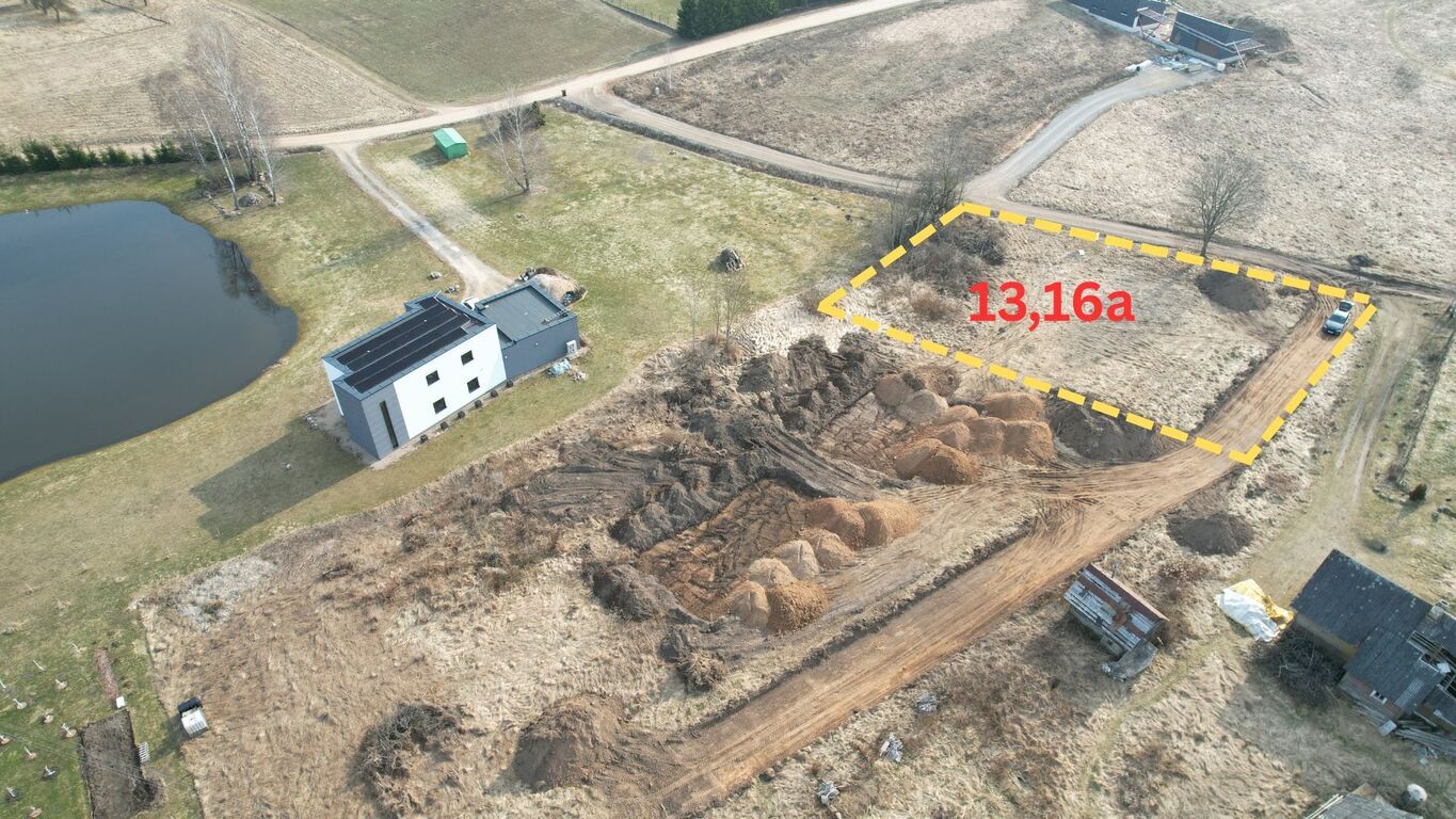 Parduodamas sklypas Pikutiškių g., Švedų k., 13.16 a ploto
