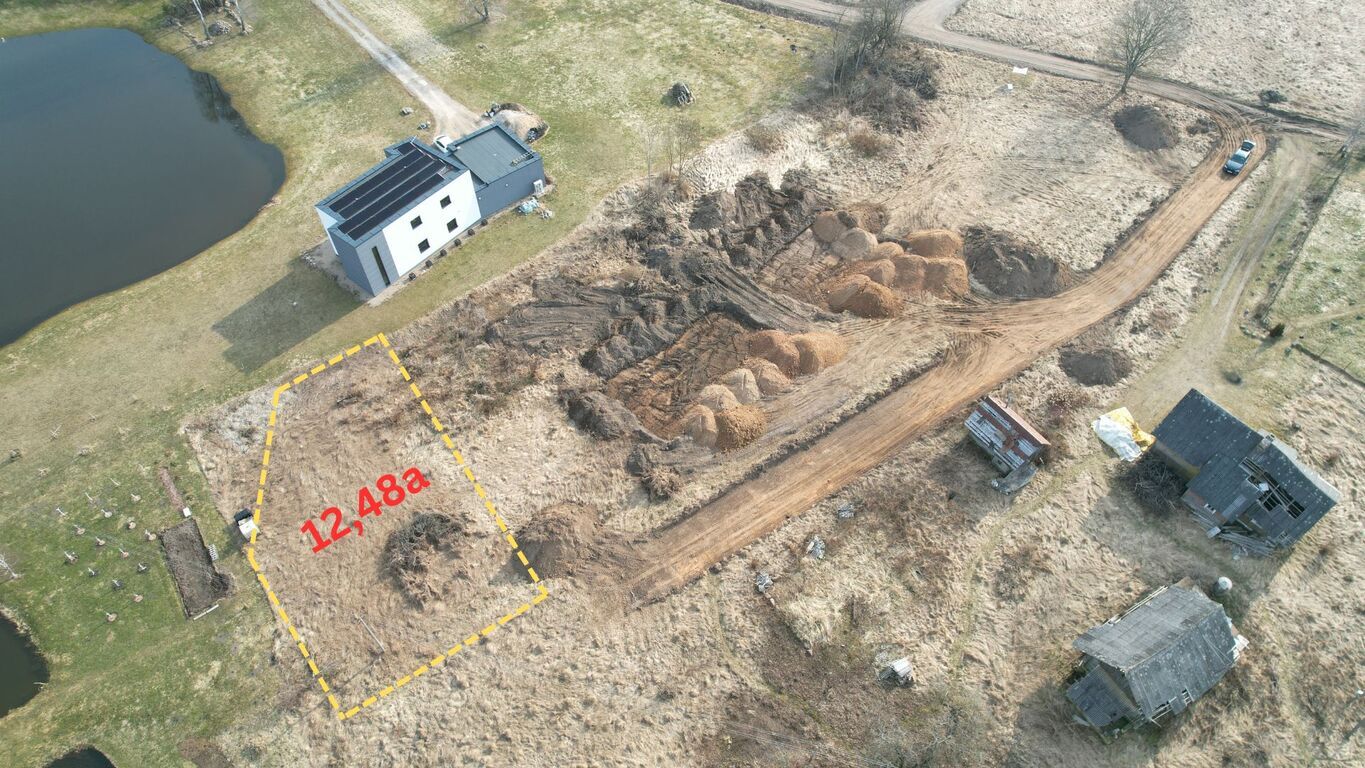 Parduodami du namų valdos sklypai Pikutiškių g., Švedų k., Vilniaus r.