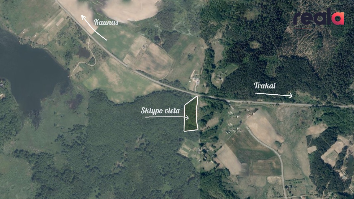 Parduodamas sklypas Semeliškių k., 110 a ploto