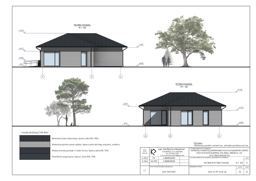 Parduodamas namas Didžioji g., , Palangoje, 119,14 kv.m ploto