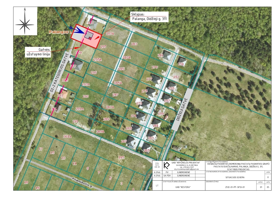 Parduodamas namas Didžioji g., , Palangoje, 119,14 kv.m ploto