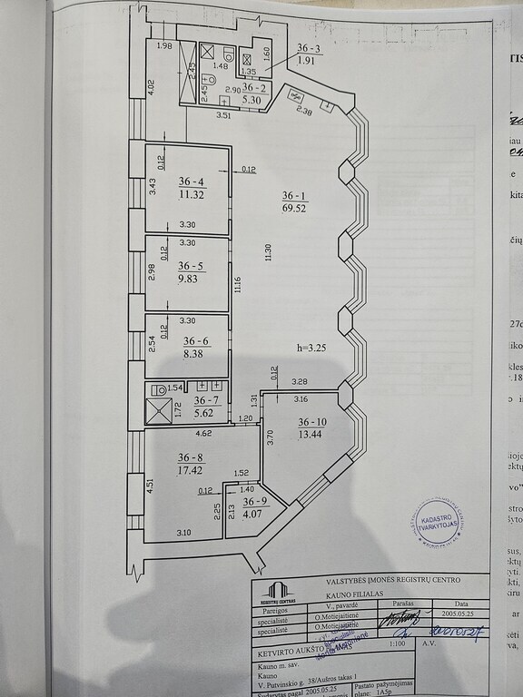 Parduodamas butas V. Putvinskio g., Centre, Kaune, 145 kv.m ploto