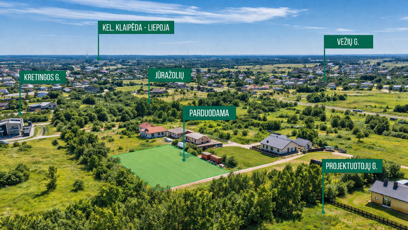 Parduodamas sklypas Ilgoji g., , Palangoje, 10 a ploto