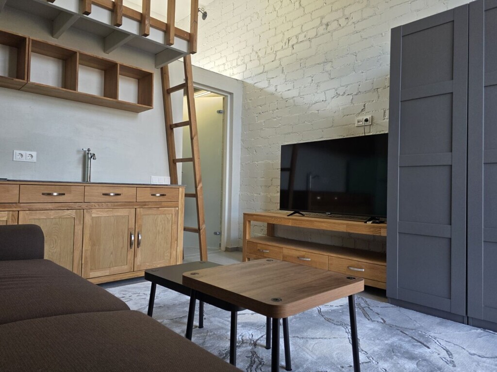 Lofto tipo būstas su atskiru įėjimu