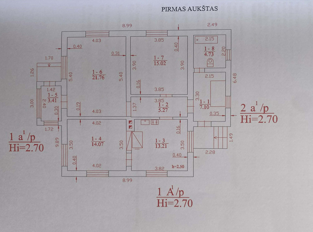 Namas, Tylos g., Užunevėžių k.