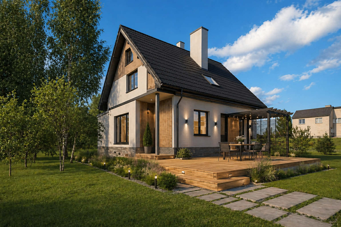Namas, Ežero g., Aukštakalnių k.