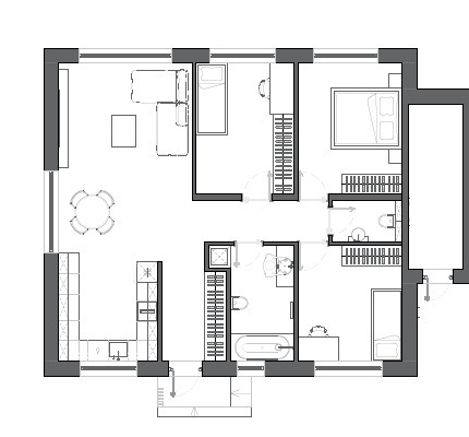 Prie Ringaudų ribos, blokuotas per sandėliuką