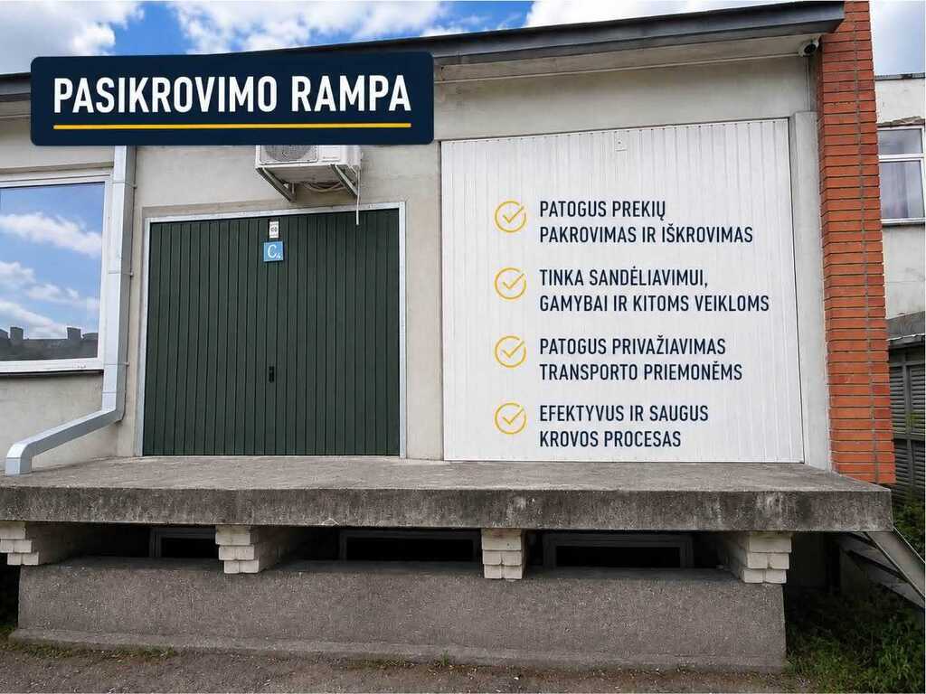 Komercinės patalpos, Tulpių g., Panevėžio m.