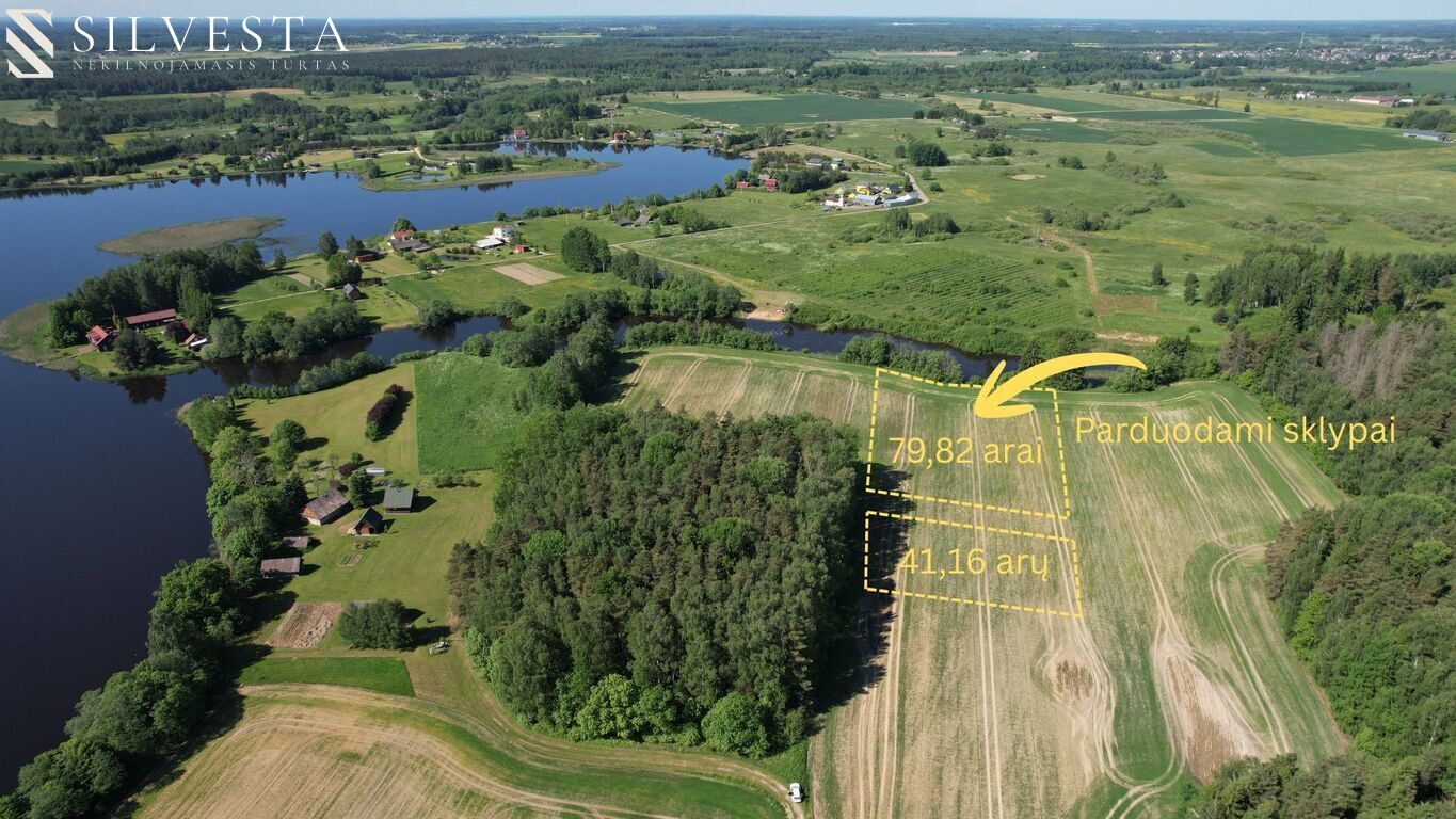 Parduodamas sklypas  Bajorų k., Širvintų r. 120.098 a ploto
