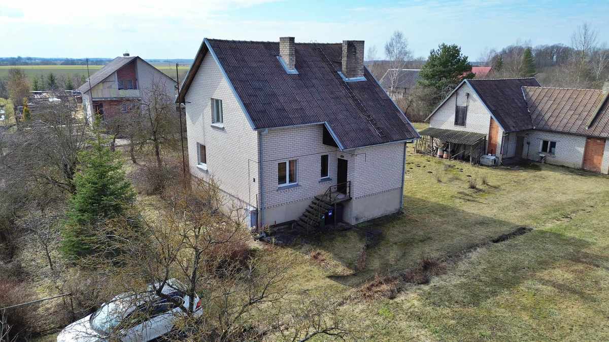 Parduodamas namas Kunioniai, 185.92 kv.m ploto, 2 aukštai
