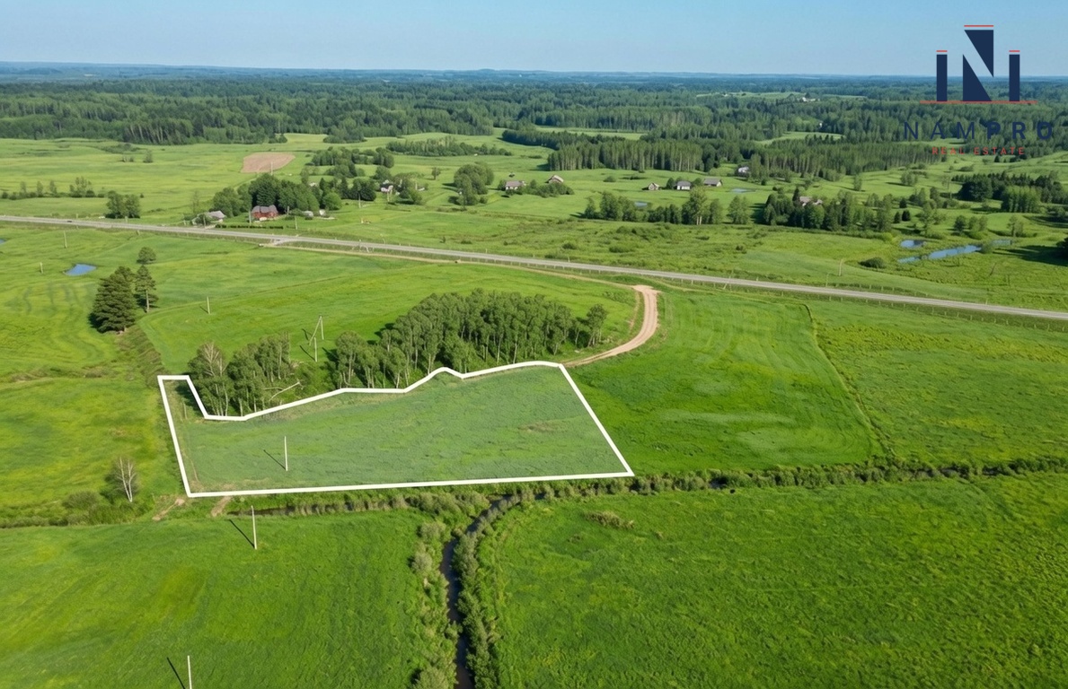 Molėtų raj., Mažeikių k., parduodamas 1,157 ha pramoninės-sandėliavimo paskirties sklypas