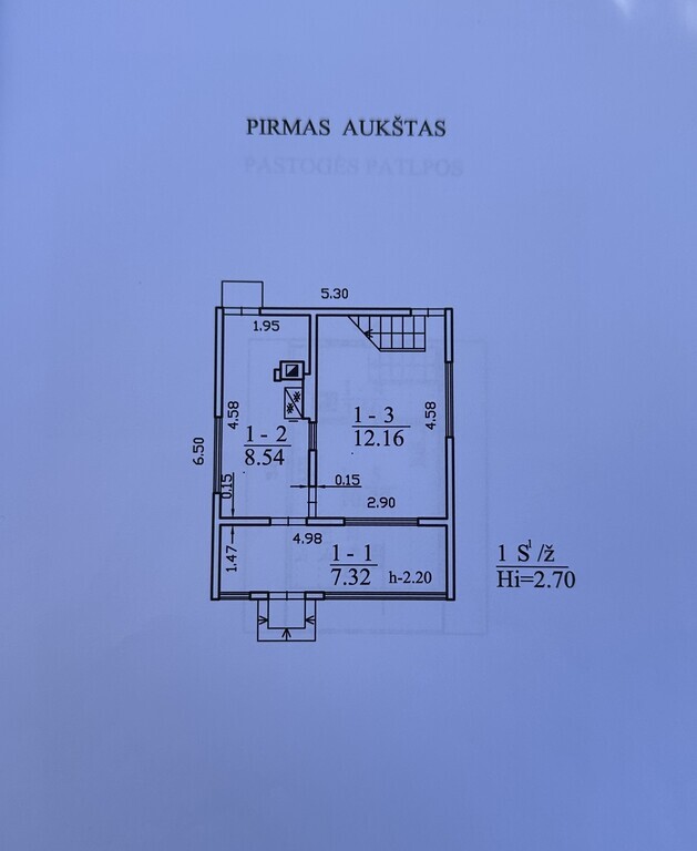 Namas, Lauko g., Juodlieknio k.