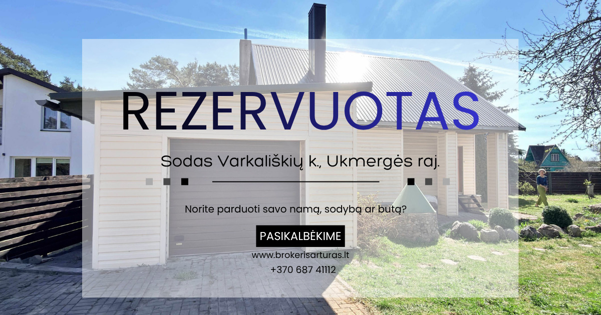 Parduodamas sodo namas Sodininkų 6-oji g., Varkališkiai, 149.52 kv.m ploto, 2 aukštai