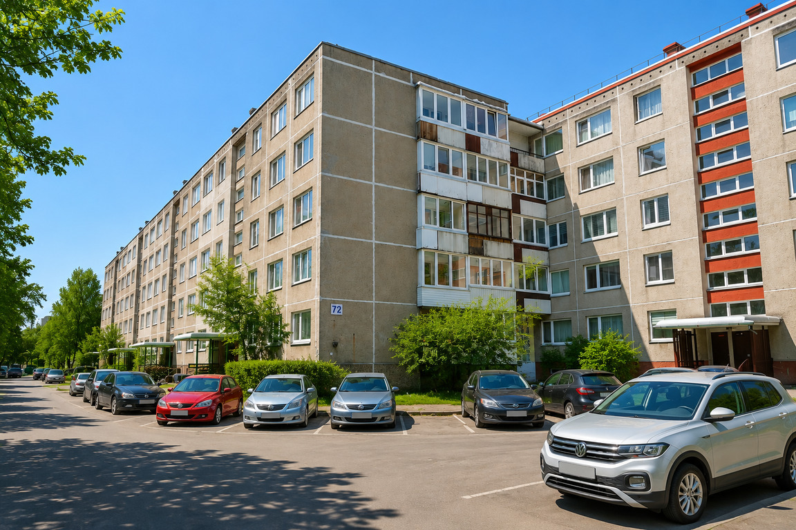 Parduodamas butas Debreceno g., Klaipėda, 62 kv.m ploto, 3 kambariai