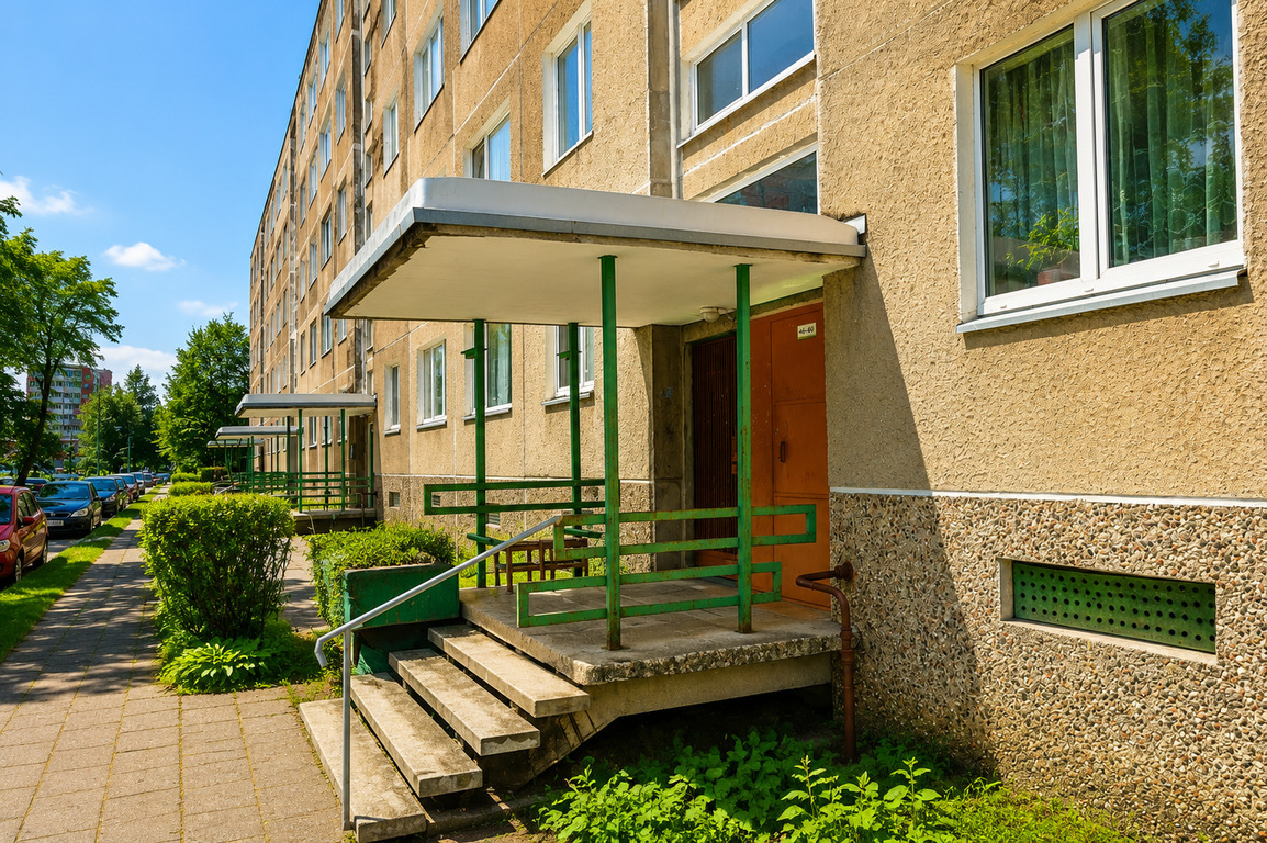 Parduodamas butas Debreceno g., Klaipėda, 62 kv.m ploto, 3 kambariai