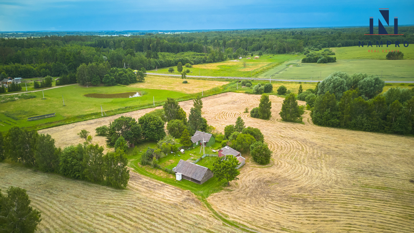Kauno rajone, Raželių kaime, parduodama sodyba su 1,9422 ha žemės sklypu