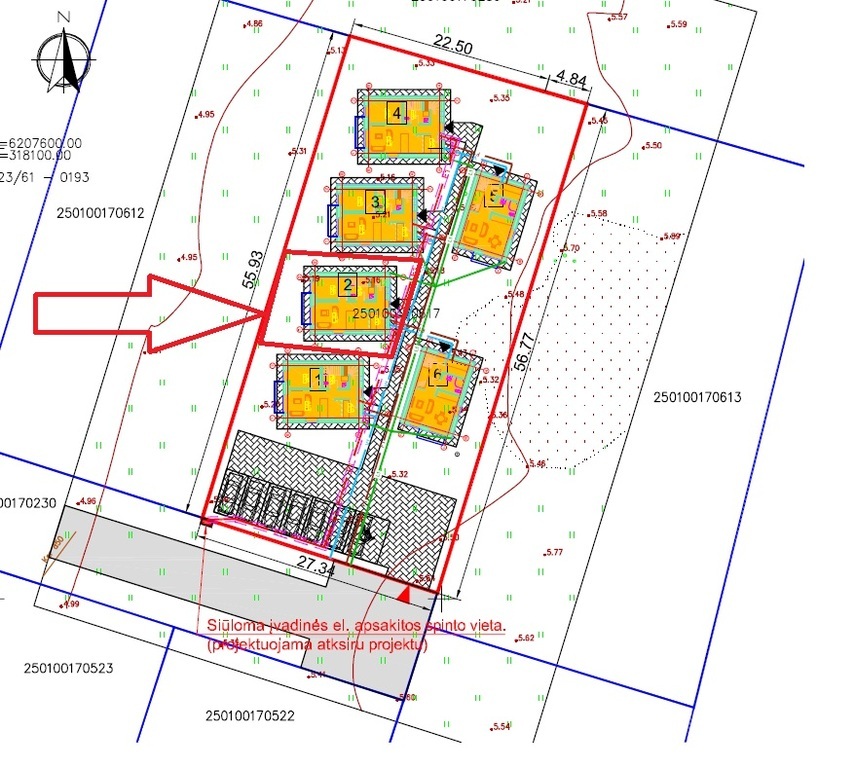 Parduodamas butas Vaivorykštės g., , Palanga, 40 kv.m ploto