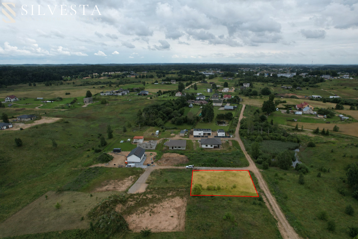10 arų namų valdos sklypas Vilniaus r., Švedų k., Varnėnų g. 31.
