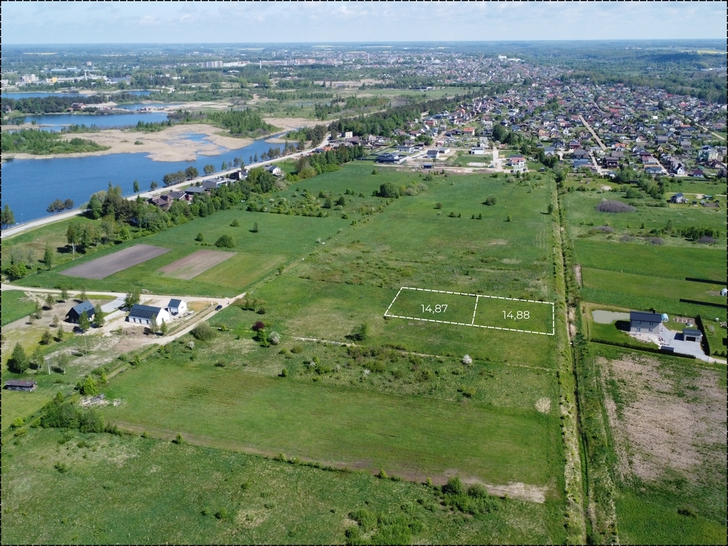 Parduodami  14.87 ir 14.88 a sklypai Doviliuose, Klaipėdos raj.