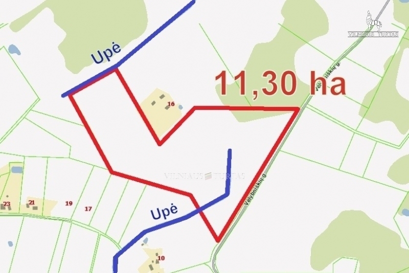 Parduodamas sklypas Geniai, 1130 a ploto