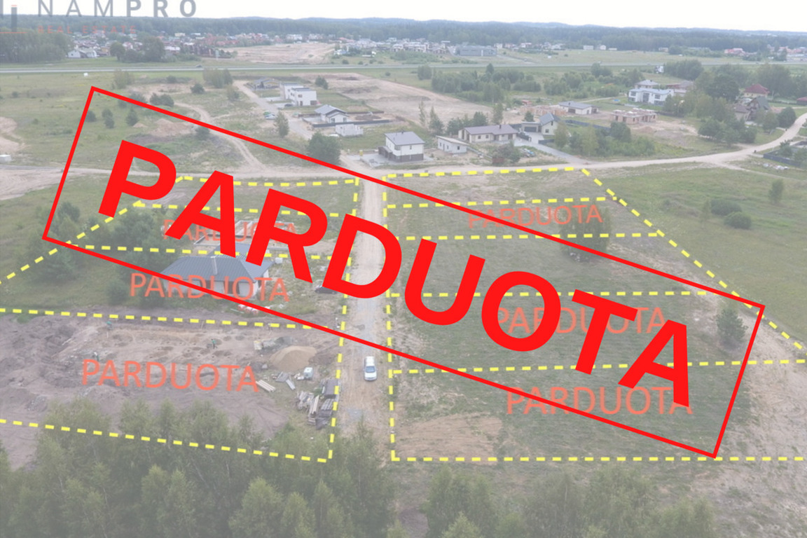 Parduodamas sklypas Medaus g., Avižieniuose, Vilnius, 16.28 a ploto