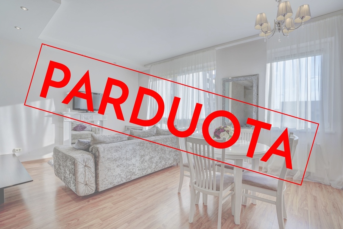 Parduodamas butas Fabijoniškėse, Vilnius, 43.16 kv.m ploto, 2 kambariai