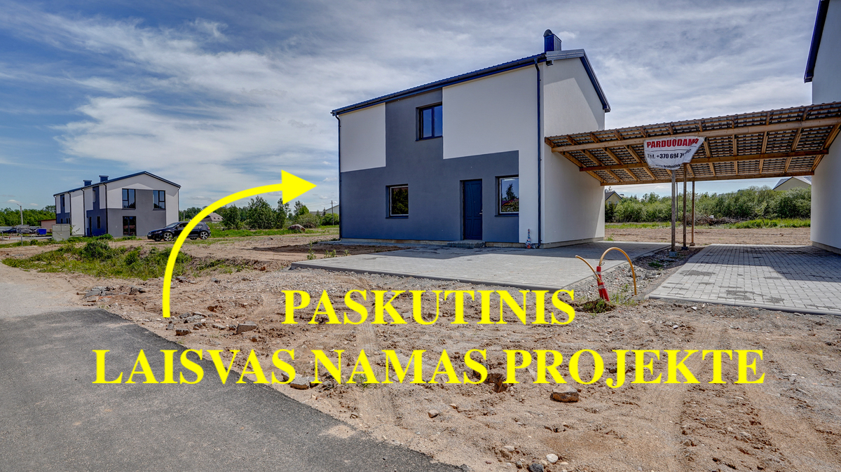 Parduodamas namas Galgiuose, Vilnius, 130 kv.m ploto, 2 aukštai