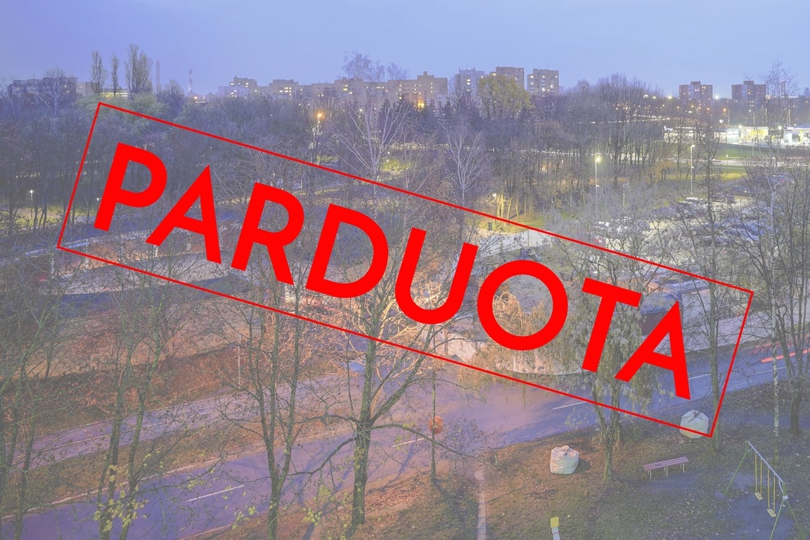 Parduodamas butas Taikos pr., Dainavoje, Kaunas, 63.06 kv.m ploto, 3 kambariai