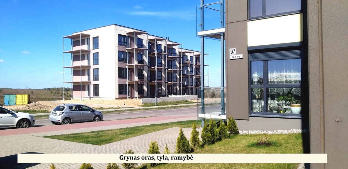 Parduodamas butas Duburio g., Antakalnyje, Vilnius, 55.51 kv.m ploto, 2 kambariai