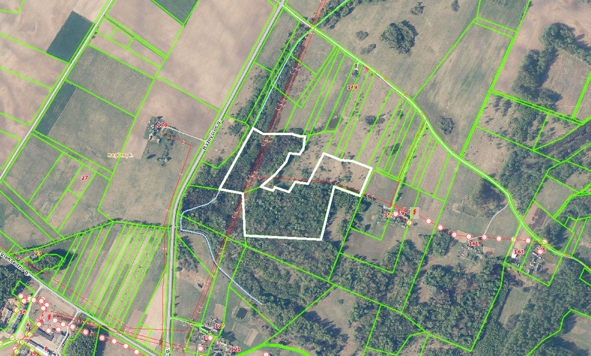 Parduodamas sklypas Ragūnai, 644 a ploto
