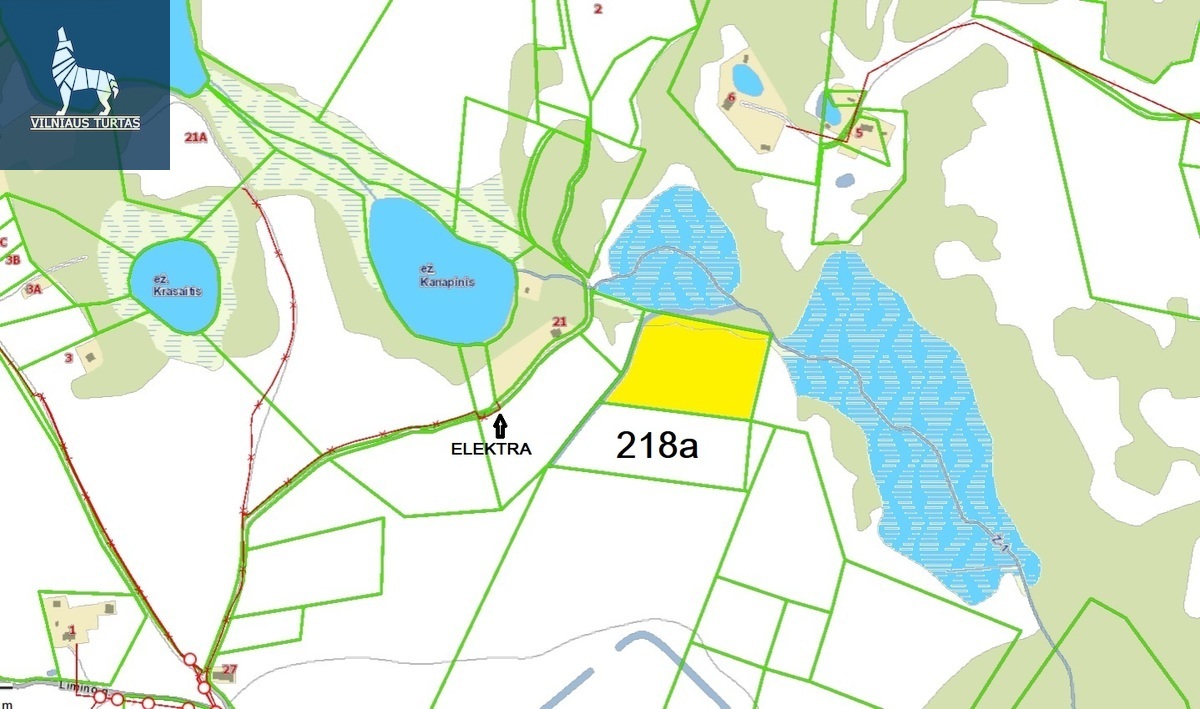 Parduodamas sklypas Murališkiai, 218 a ploto