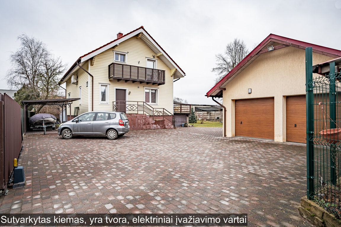 Parduodamas namas Vytauto g., Ukmergė, 223.43 kv.m ploto, 2 aukštai